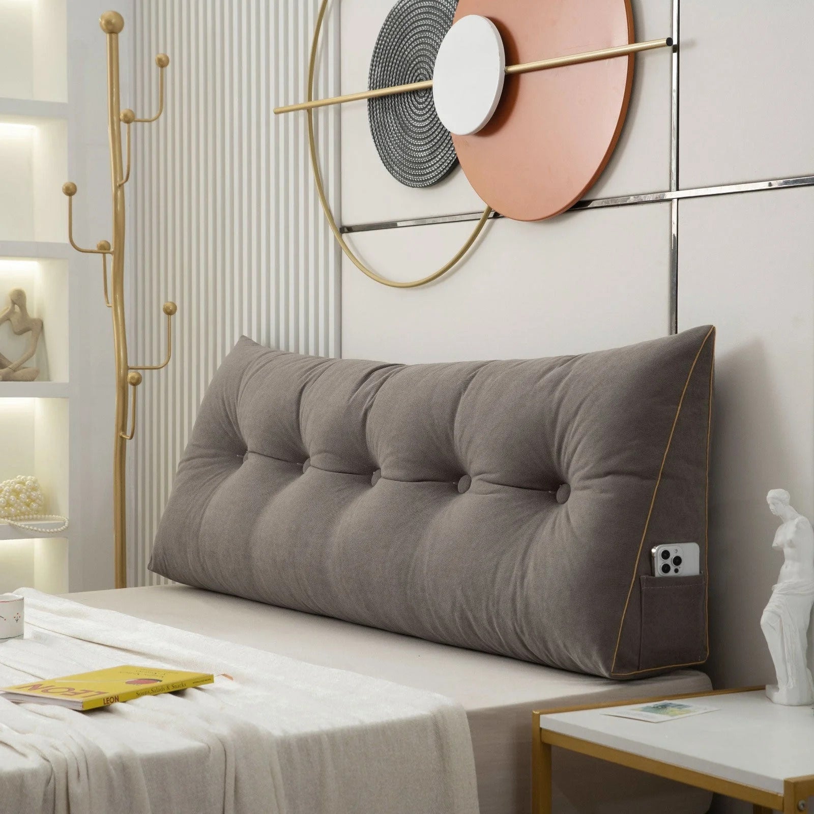 Ergonomic Bed Wedge Pillow for Back Support with Removable Cover – Multiple Sizes Available | Premium Comfort Cushion UK