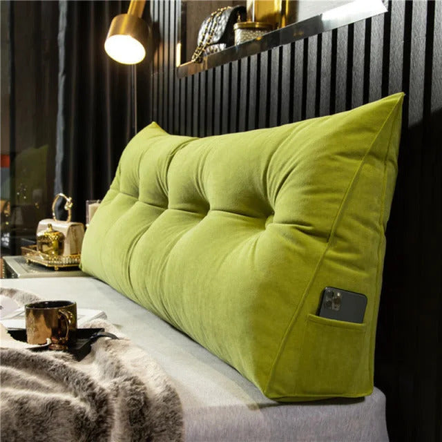 Ergonomic Bed Wedge Pillow for Back Support with Removable Cover – Multiple Sizes Available | Premium Comfort Cushion UK