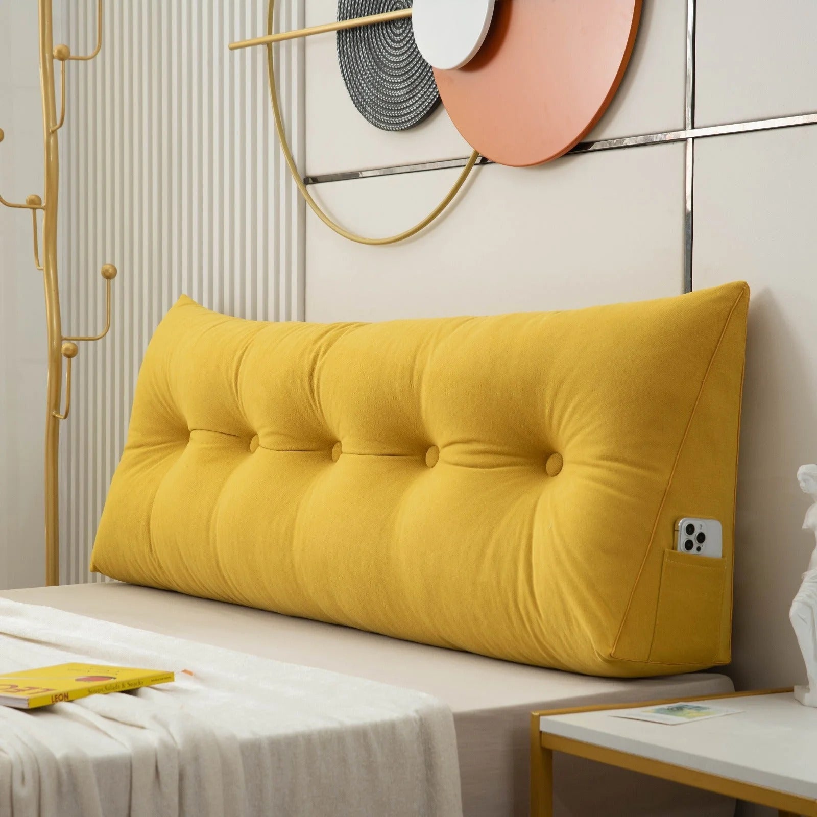 Ergonomic Bed Wedge Pillow for Back Support with Removable Cover – Multiple Sizes Available | Premium Comfort Cushion UK