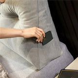 Luxury Triangle Wedge Cushion for Bed & Sofa | Back Support & Reading Pillow UK