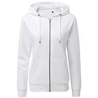Womens Zip-through Organic Hoodie