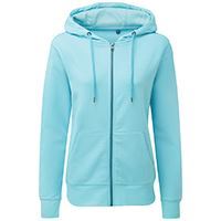 Womens Zip-through Organic Hoodie