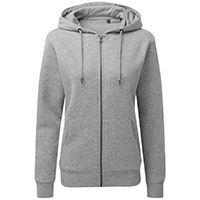 Womens Zip-through Organic Hoodie