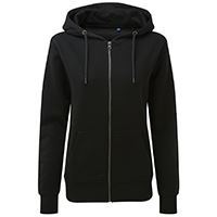 Womens Zip-through Organic Hoodie
