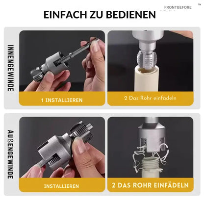 Thread Cutter Set for Taps | Thread Repair Set | Thread Cutting Set | ThreadFix
