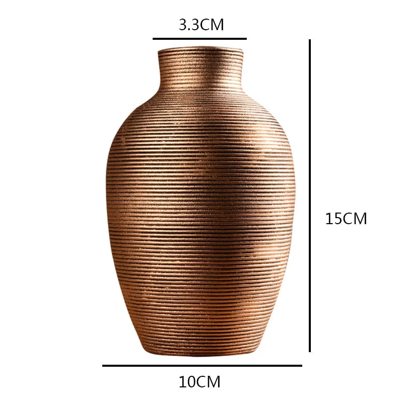 Minimalistische Keramikvase