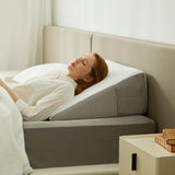 Inclined Wedge Support Pillow for Back Pain Relief – Cooling Gel Memory Foam with Removable Cover and Built-in Storage Pockets | Premium Comfort Cushion UK