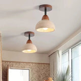 Japandi Style Travertine Ceiling Light Fixture – Elegant Flush Mount Ceiling Lamp for Dining Room and Living Spaces | Premium Comfort Home & Wellness Product UK