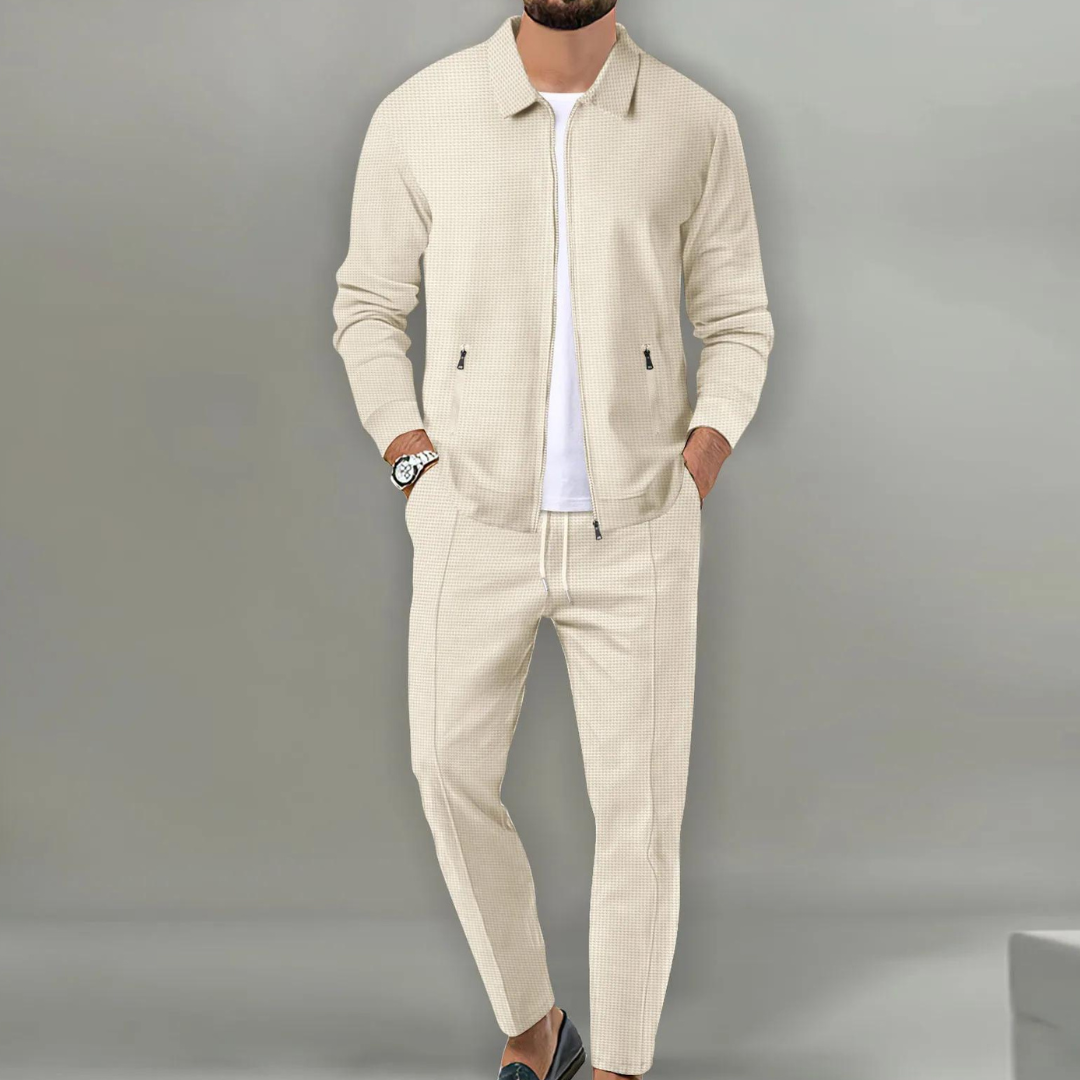 Men's Tracksuit Set - Modern Clean Look with Urban Comfort | Balanced Cut for Easy Movement & Versatile Styling | Everyday Wear or Meet-Ups