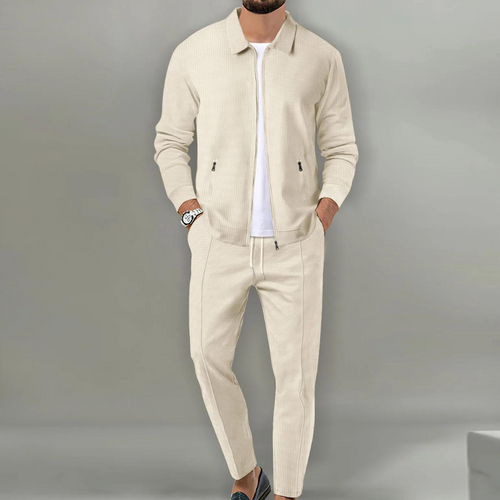 Men's Tracksuit Set - Modern Clean Look with Urban Comfort | Balanced Cut for Easy Movement & Versatile Styling | Everyday Wear or Meet-Ups