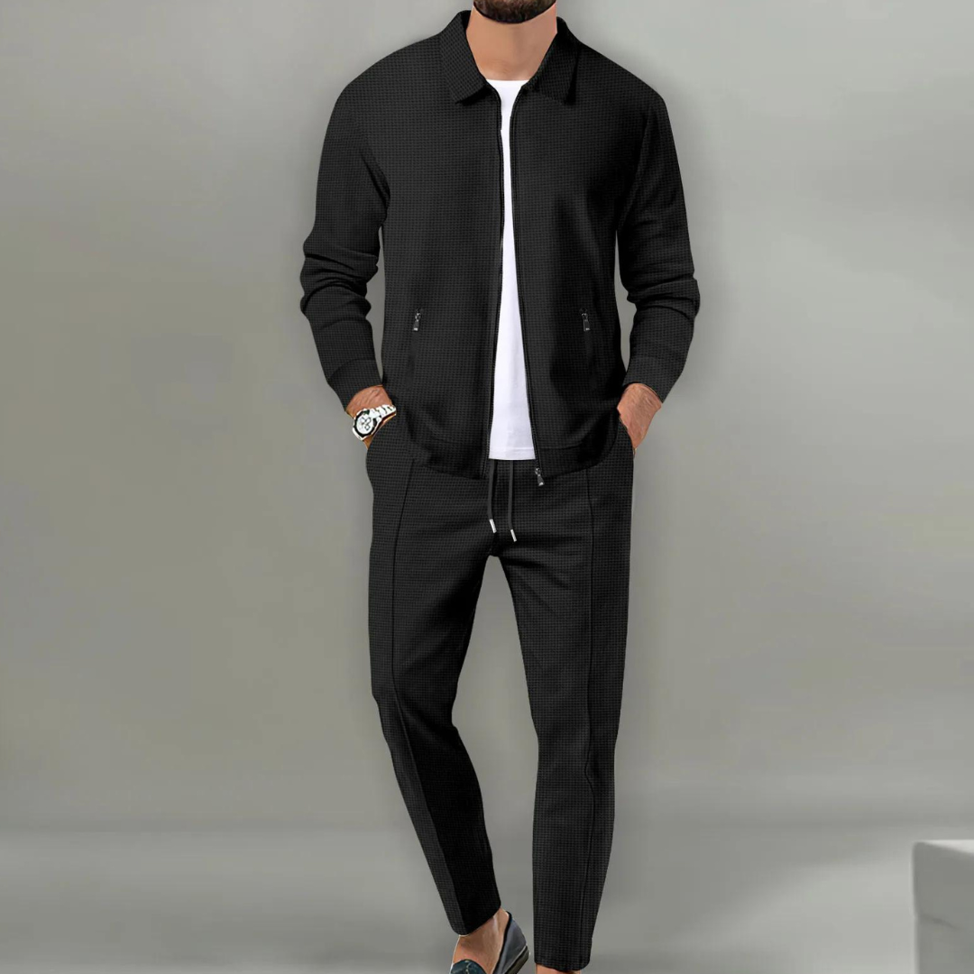 Men's Tracksuit Set - Modern Clean Look with Urban Comfort | Balanced Cut for Easy Movement & Versatile Styling | Everyday Wear or Meet-Ups