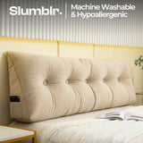 Luxury Triangle Wedge Cushion for Bed & Sofa | Back Support & Reading Pillow UK