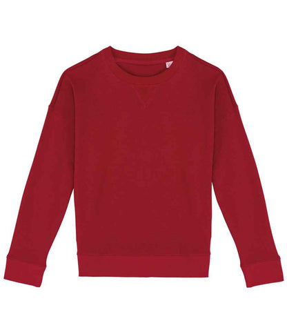 Organic Cotton & Tencel Oversized Sweatshirt: Womens