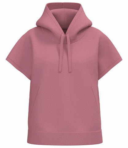 Organic Sleeveless Hooded Sweatshirt: Womens