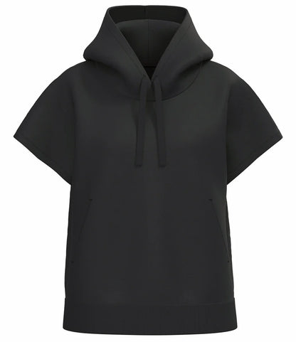 Organic Sleeveless Hooded Sweatshirt: Womens