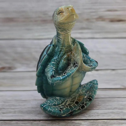 Meditierende Meeresschildkröte Figur