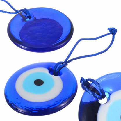 1 Stück Blauer Glas Türkischer Griechischer Böser Blick Charm Anhänger Dekoration Ornament Auto Zuhause Amulett Deko Boho
