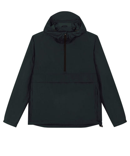 Recycled Polyester Zip Neck Anorak: Unisex