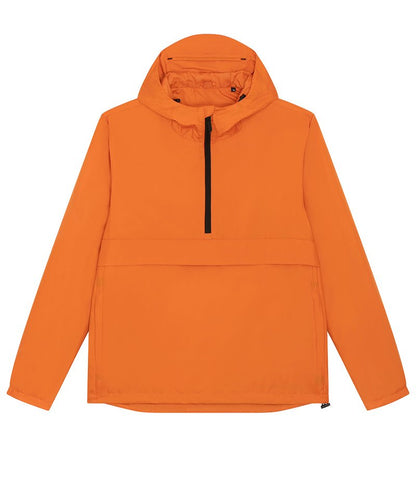 Recycled Polyester Zip Neck Anorak: Unisex