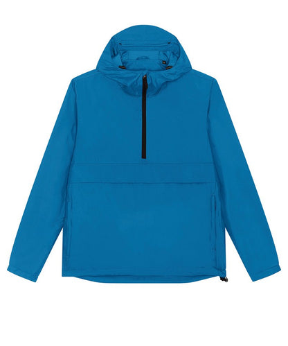 Recycled Polyester Zip Neck Anorak: Unisex