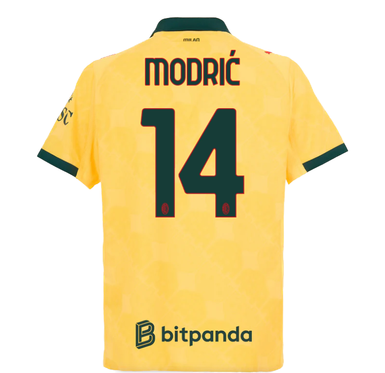 AC Milan 2025/26 MODRIC 14 Drittes Trikot