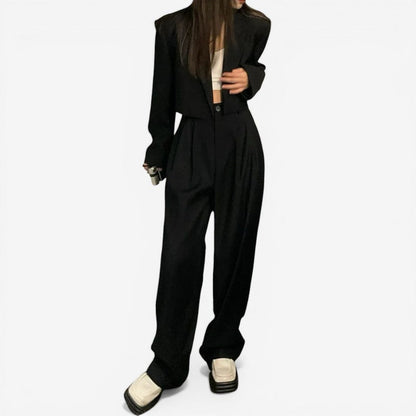 Women's Two-Piece Blazer and Pants Set