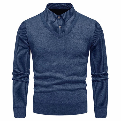 Jesper – Comfortable Slim-Fit Two-Piece Sweater