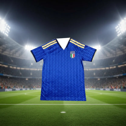 Italien Weltmeisterschaft Trikot 2026 Blaues Shirt Fußballtrikot