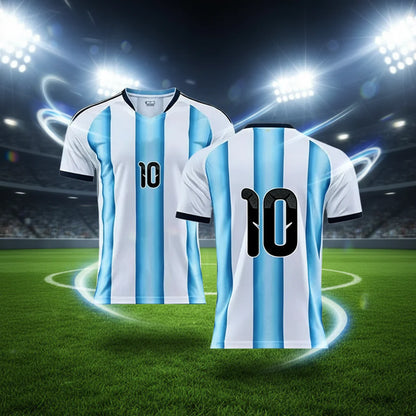 Argentinien Weltmeisterschaft Trikot 2026 Herren Atmungsaktiv Set