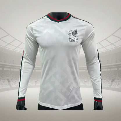 Mexiko Weltmeisterschaft Trikot 2026 Langarm Fußball Trikot Herren
