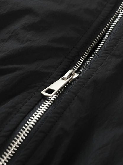 Herren Zip-Up Langarmjacke