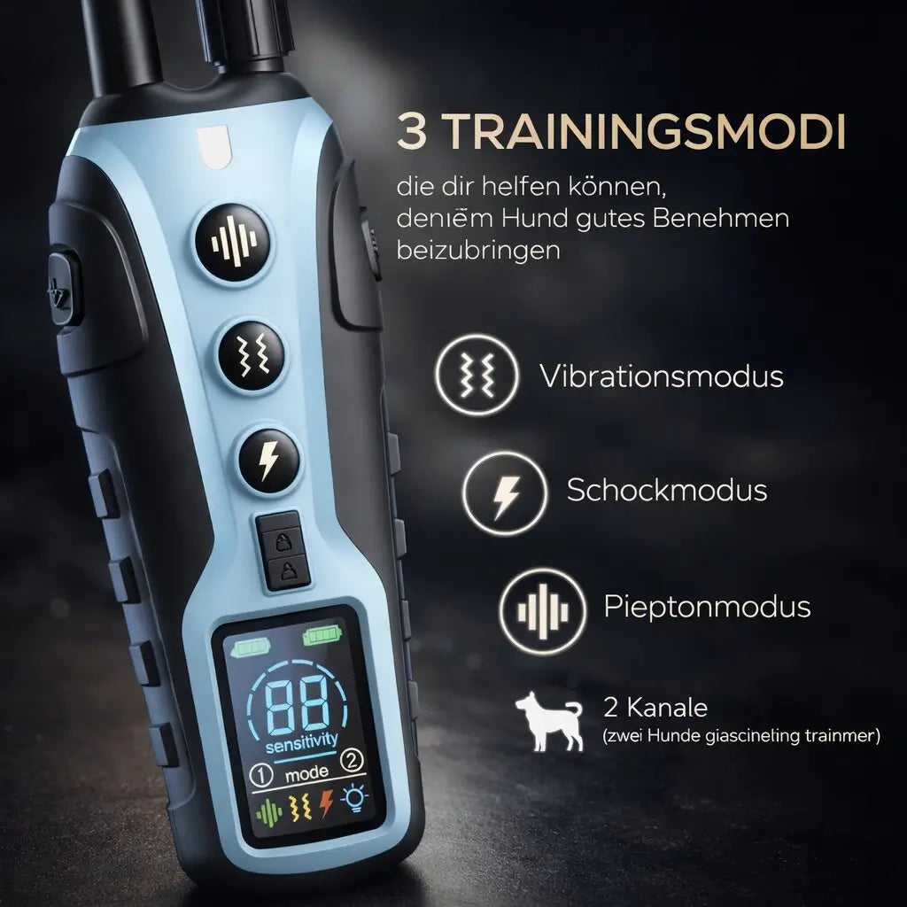Antibark Collar for Dogs | Dog Training Collar with Remote Control | Dog Training Collar | Canivaro