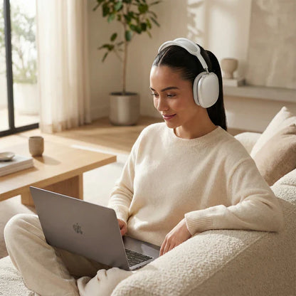 Over-Ear Noise Cancelling Headphones with Bluetooth & Noise Cancellation (ANC) | Audilux