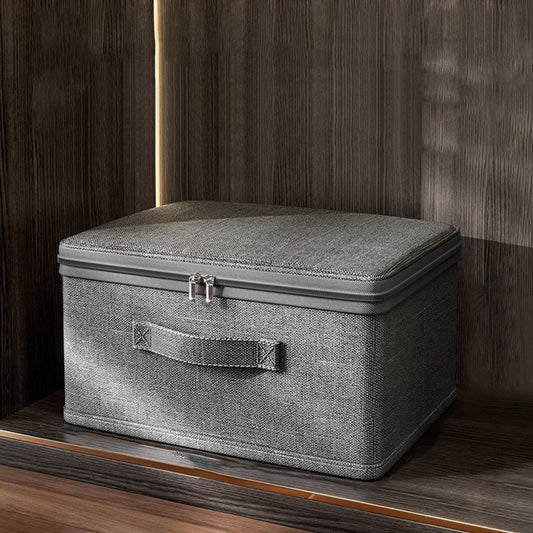 Fabric Storage Box with Lid | Foldable & Compact | Faltiva