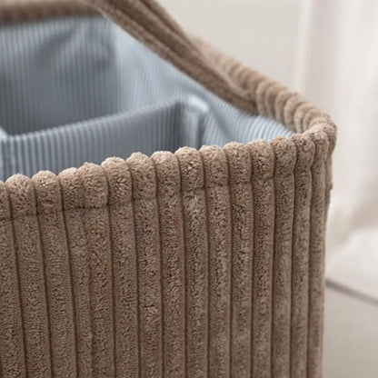 Storage Basket with Compartments | Organizer Basket with Handles | Ordnalia