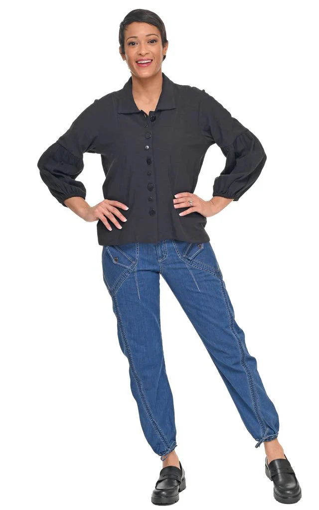 Tulip Clothing Bexley Damenhose aus Denim