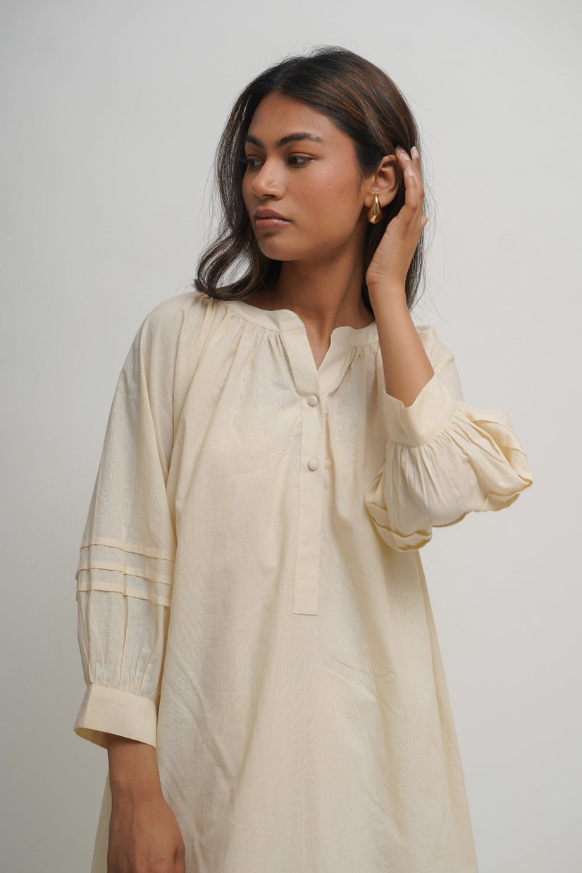 Organic Cotton Oversized Midi Dress