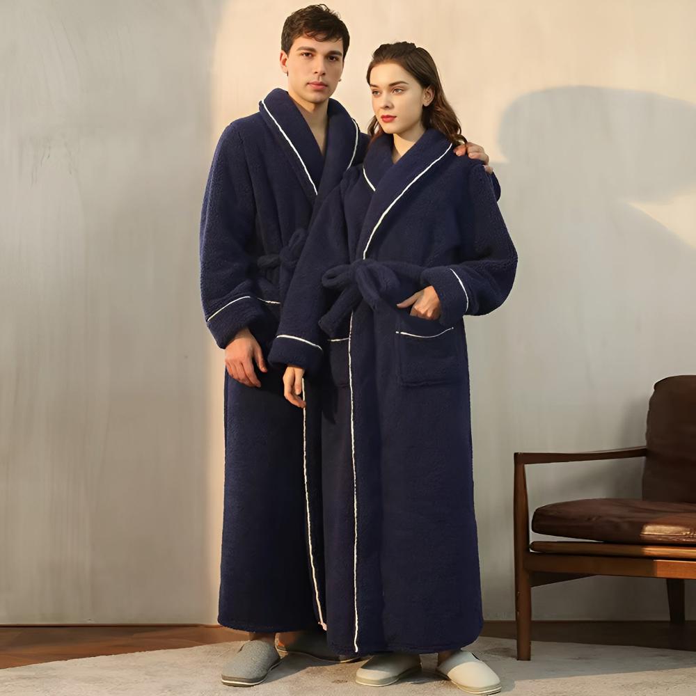 Bathrobe for Men and Women | Fleece Bathrobe | Comfyra