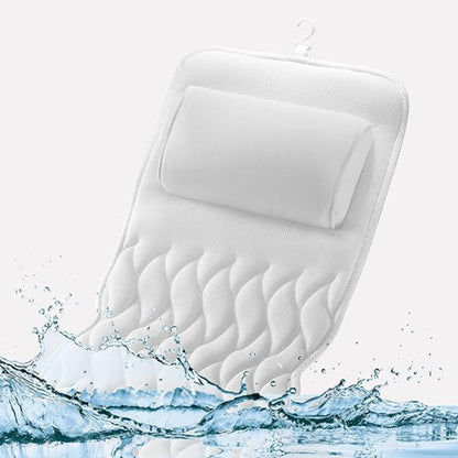 Badewannen-Kissen | Ergonomisches Badekissen | Komfortabel in der Badewanne | Badelux