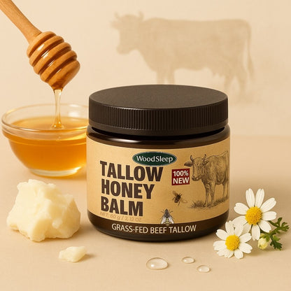 Rindertalg-Creme | Creme für natürliche Hautpflege | Feuchtigkeitscreme für Gesicht und Körper | TallowPure