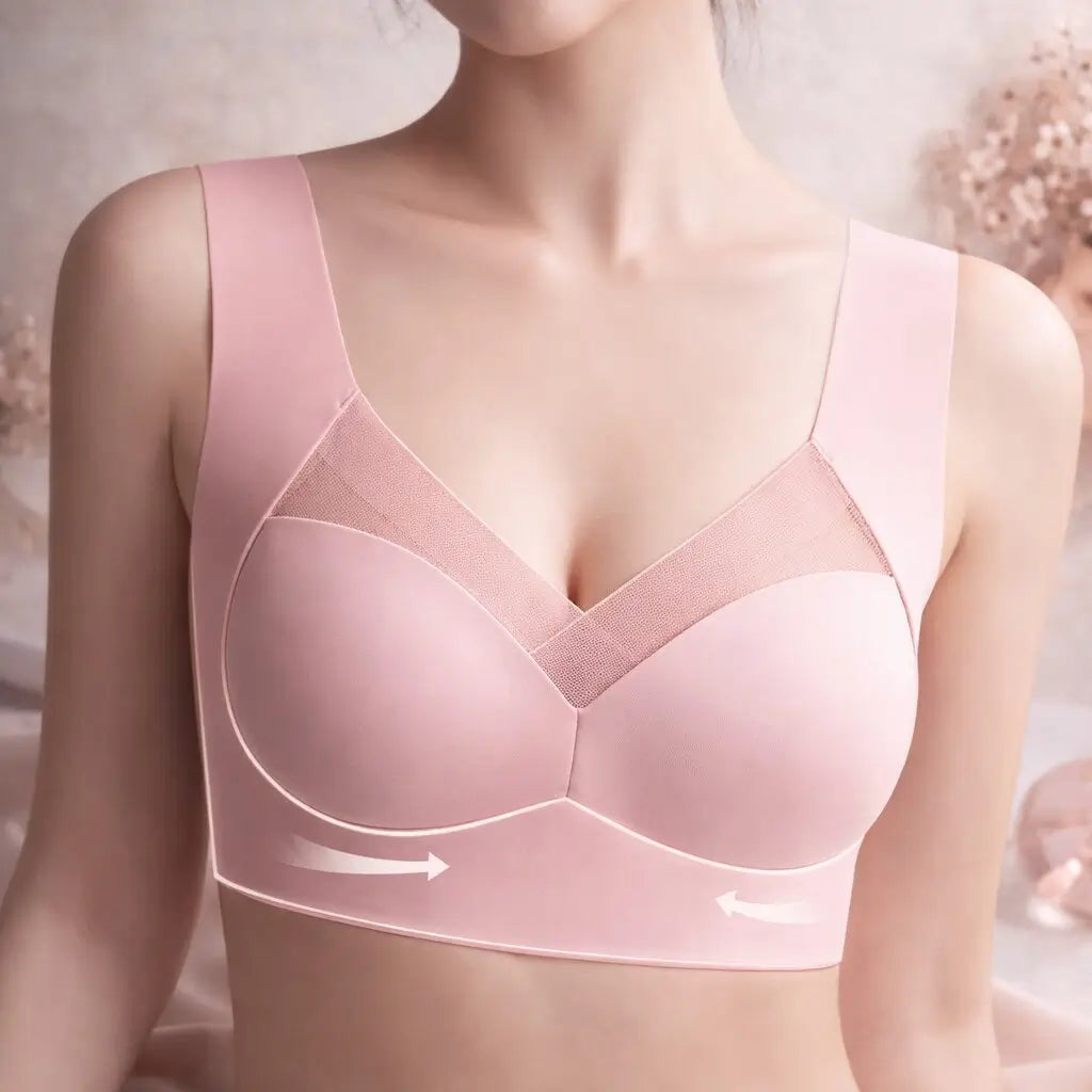 Wireless Bra | Comfortable Seamless Push-Up Bra | Komfina