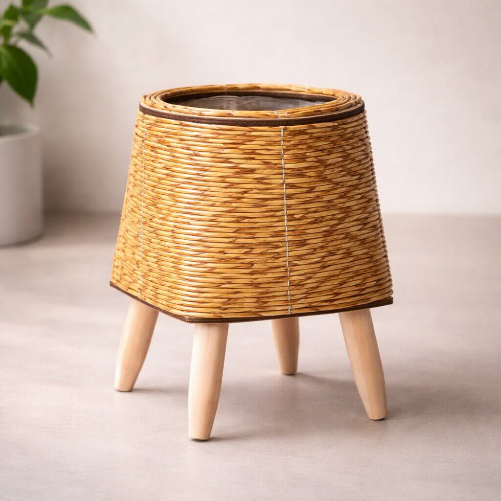 Flower pot for indoors & outdoors | Planter with feet | Plant pot | Virella