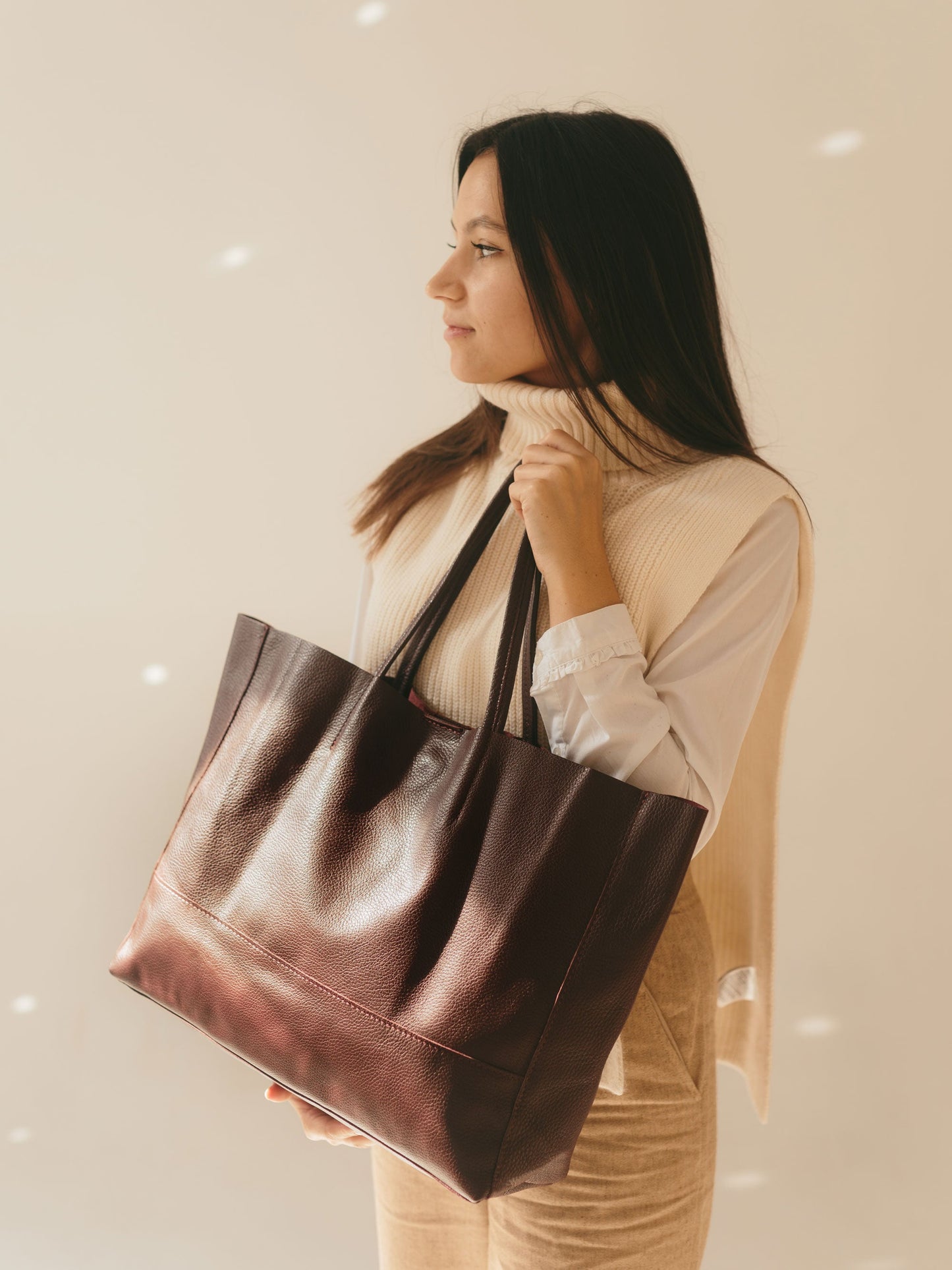 The Carryall Leather Tote