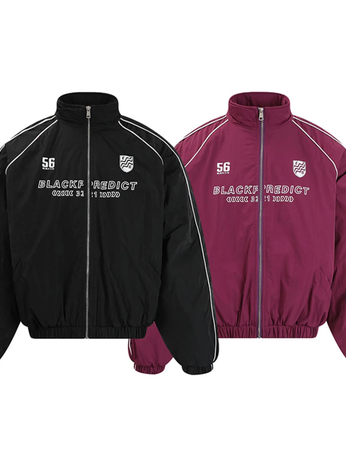 Herren Zip-Up Langarmjacke