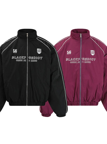 Herren Zip-Up Langarmjacke