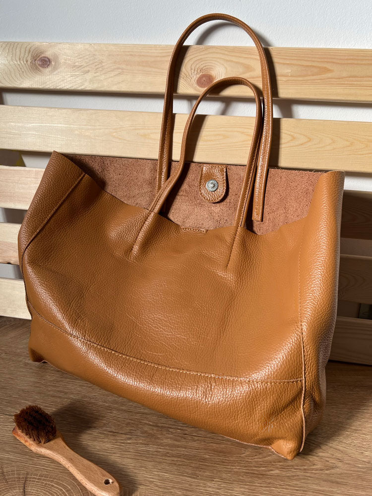 The Carryall Leather Tote