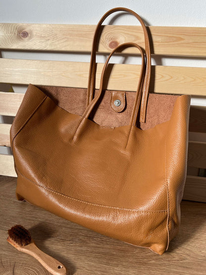 The Carryall Leather Tote