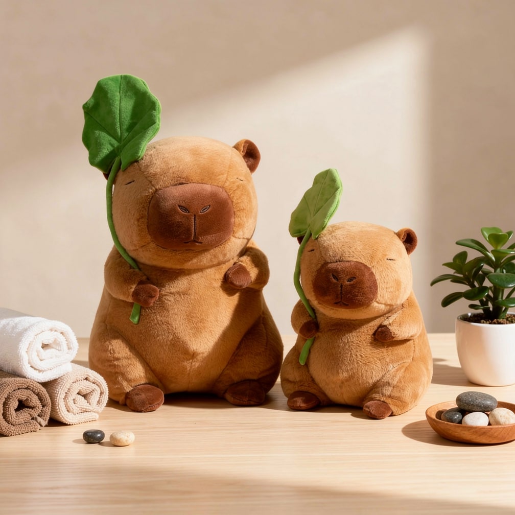 Capybara Plush Toy for Babies, Children, and Adults | Cute Plush Toy | Soft Toy | CapySnug