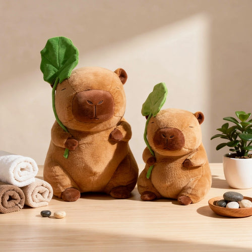 Capybara Plüschspielzeug für Babys, Kinder und Erwachsene | Süßes Plüschtier | Weiches Spielzeug | CapySnug