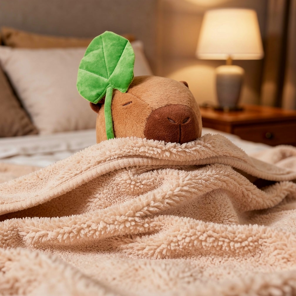 Capybara Plush Toy for Babies, Children, and Adults | Cute Plush Toy | Soft Toy | CapySnug